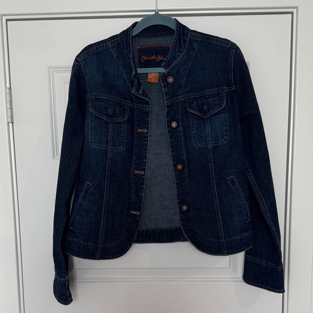 Christopher Blue Indigo Denim Jacket